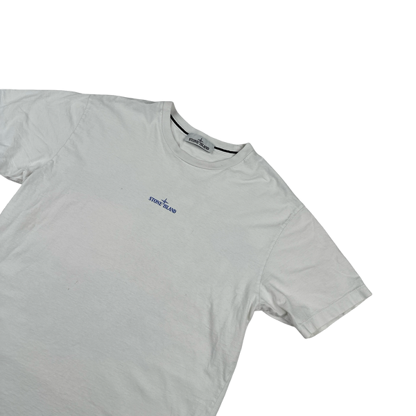 Stone Island Hand Painted Graphic Print T Shirt - XL