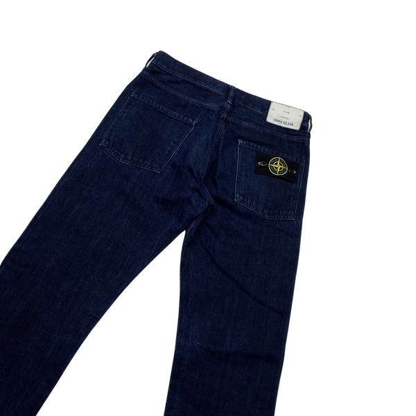 Stone Island 2010 Slim Fit Dark Wash Denim Jeans - 30"