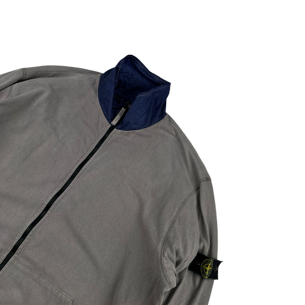 Stone Island 1998 Vintage Reversible Cotton/Nylon Jacket - XL