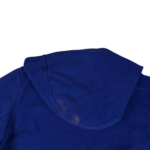 Stone Island 2023 Electric Blue Pullover Hoodie - Large