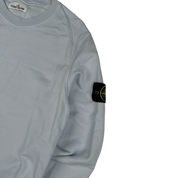 Stone Island 2020 Baby Blue Crewneck Sweatshirt - Medium