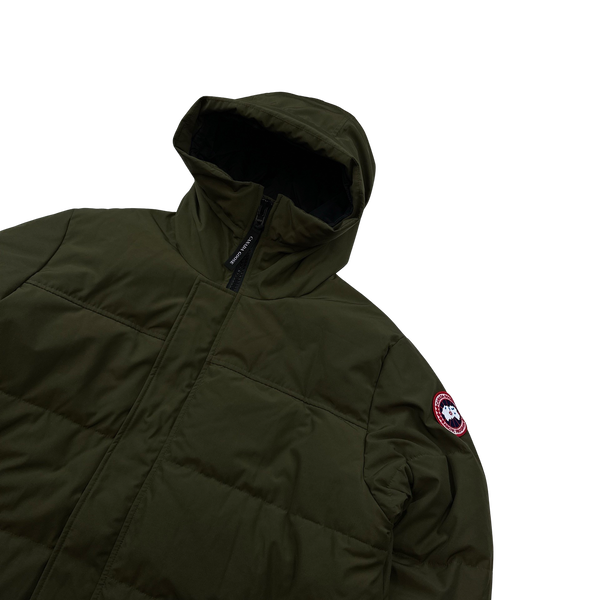 Canada Goose Khaki Premium Down Filled Hooded Puffer Parka - XXL