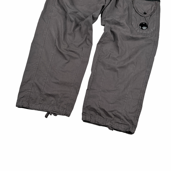 CP Company Lavender Relaxed Fit Open Hem Lens View Cargo Trousers - Medium