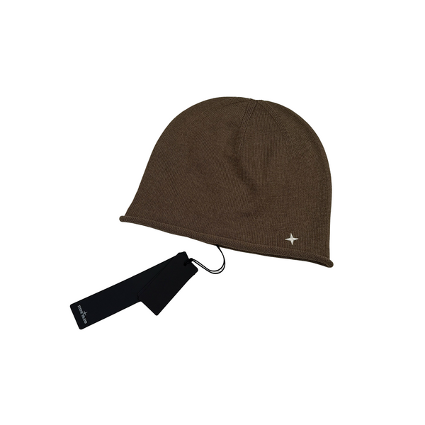 Stone Island 2025 Beige Stellina Beanie