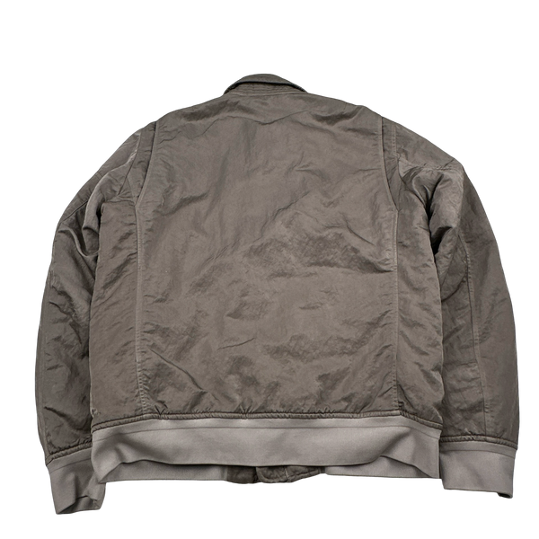 CP Company Nylon B Sateen Collared Bomber Jacket - Large