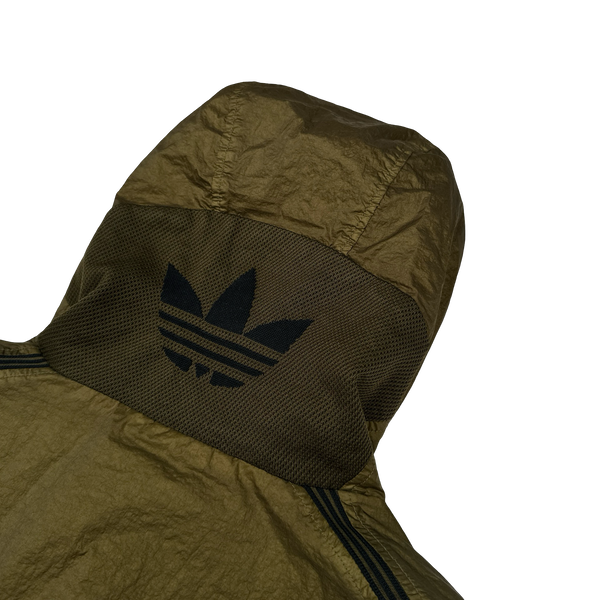 CP Company x Adidas Khaki Explorer Chrome Goggle Jacket - Medium