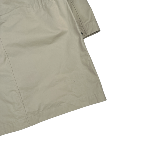 Stone Island 2024 Ventile Weatherproof Cotton Canvas Ghost Piece Down Filled Jacket - Large