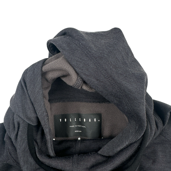 Vollebak Lightweight Hooded Mid Layer Ninja Fleece - Medium