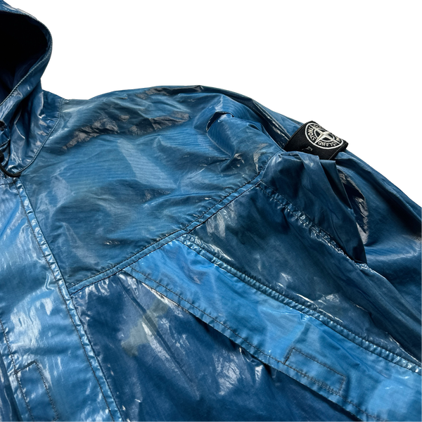 Stone Island 2012 Blue Prismatica Hooded Jacket - XL