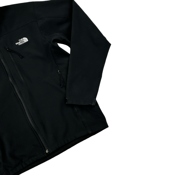 North Face Black Summit Series Soft Shell Jacket - Medium