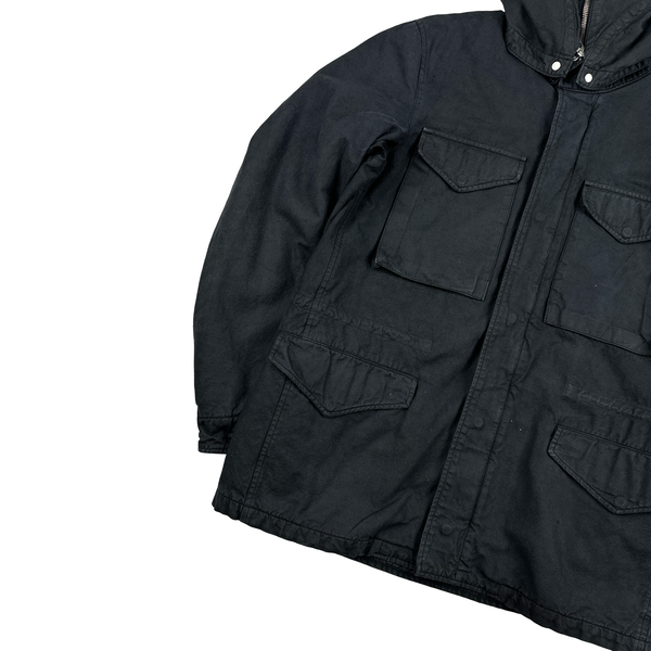 CP Company Vintage 2004 Quilted Explorer Multi Pocket Goggle Jacket - Large