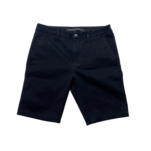 Stone Island 2019 Navy Cotton Shorts - 30" & 29"