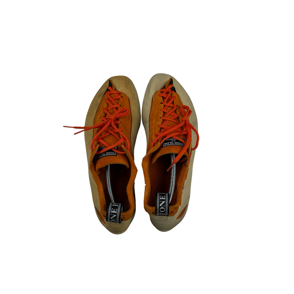 Stone Island Orange Beige Sportiva Rock Climbing Shoes - UK 9