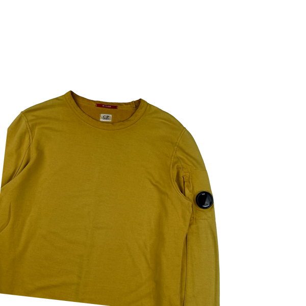 CP Company Yellow Lens Viewer ReColour Crewneck - Medium