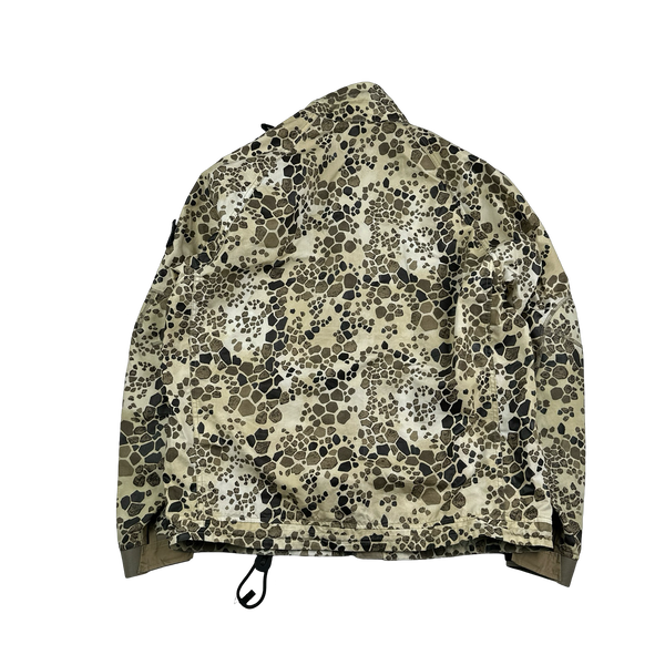 Stone Island 2018 Alligator Camo Light Cotton Nylon Jacket - XL