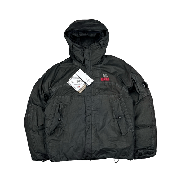CP Company Grey Gore G-Type Ripstop Down Lined Jacket - Medium