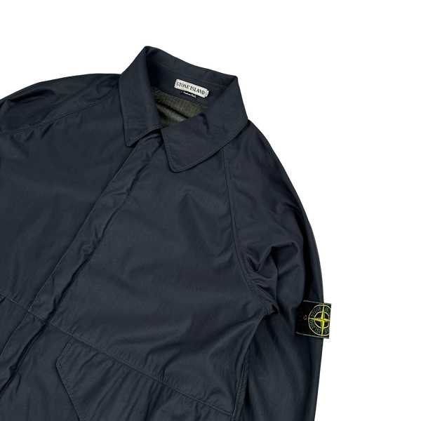 Stone Island 1997 Vintage Navy Nylam Jacket - Large