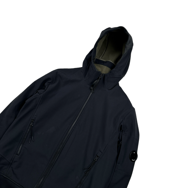 CP Company Black Fleece Lined Soft Shell R Jacket - Medium
