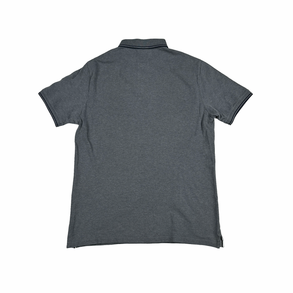 Stone Island Grey Short Sleeve Polo Shirt - Large