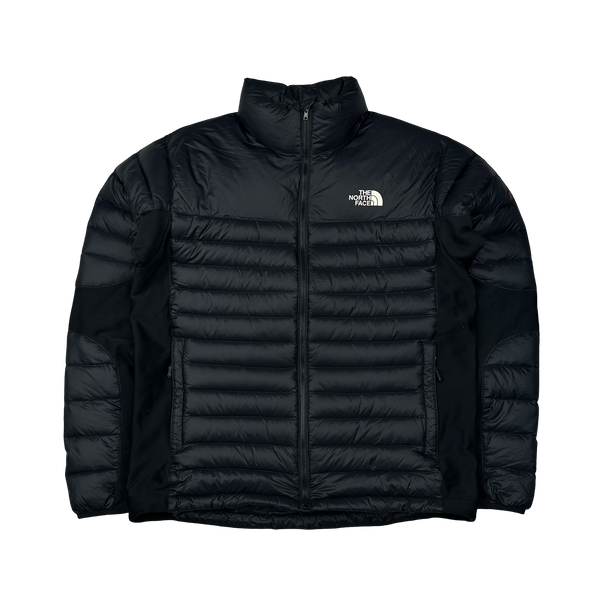 North Face Down Filled Black Summit Series Puffer Jacket - Large