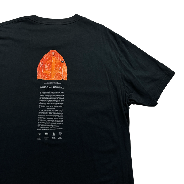 Stone Island 2016 Mussola Prismatica Archivo Short Sleeve T Shirt - XXL