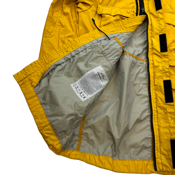 Stone Island 2017 Yellow Membrana 3L TC Multipocket Jacket - Medium