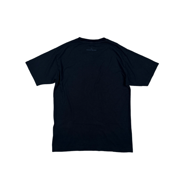 Stone Island 2016 Navy Compass Cotton T Shirt - Medium