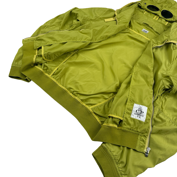 CP Company 2009 Lime Nylon Goggle Jacket - XL