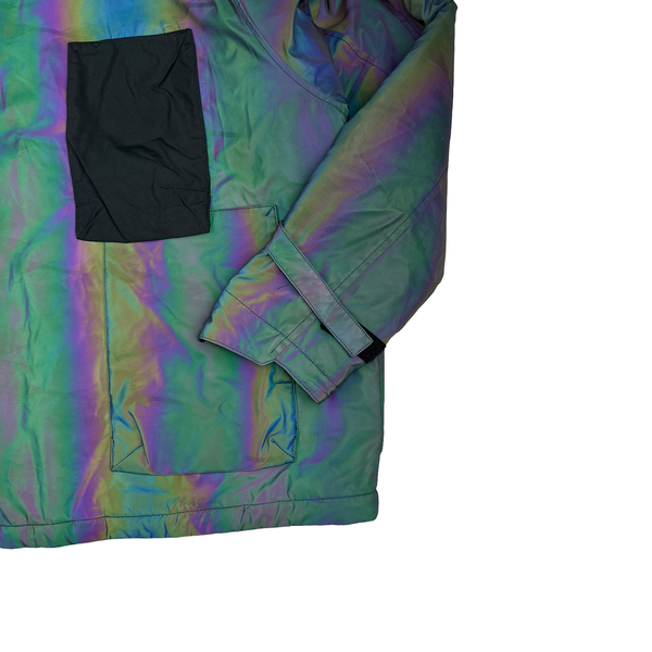 Stone Island 2018 Multi Colour Scarabeo Reflective Pullover Jacket - XL
