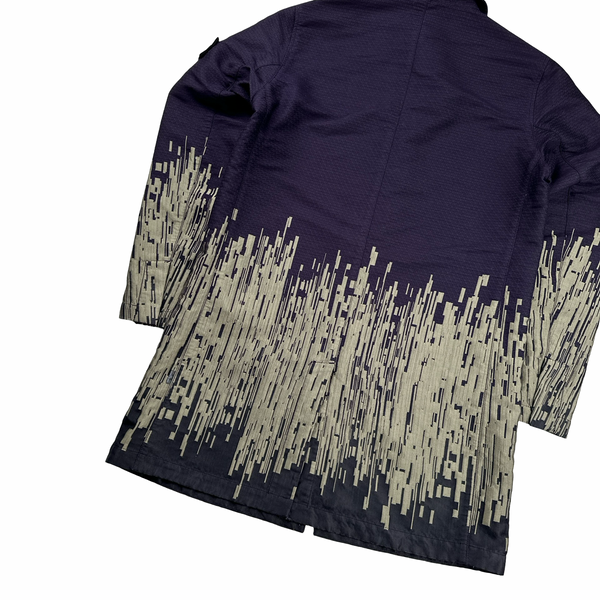 Stone Island 2017 Big Loom Jacquard Shadow Project Trench Jacket