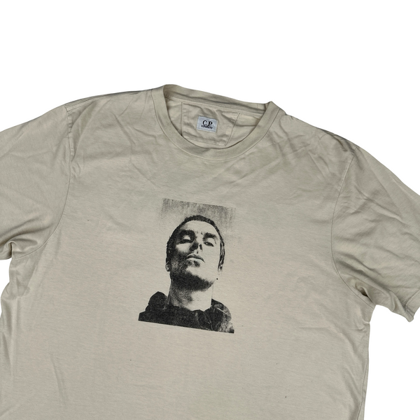 CP Company X Liam Gallagher Graphic Cream T Shirt - XL