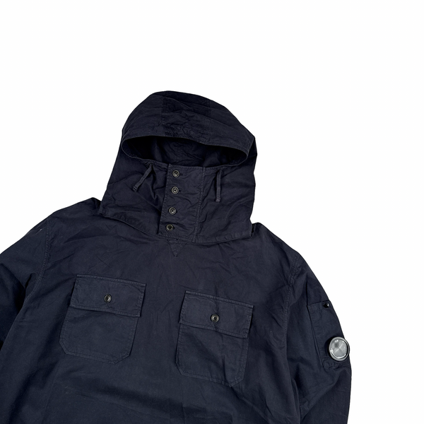 CP Company Navy Pullover Cotton Smock Jacket - XL