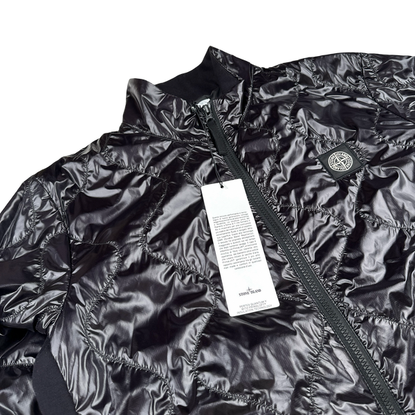 Stone Island 2017 Black Pertex Quantum Primaloft Jacket - Large