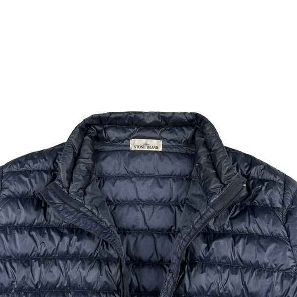 Stone Island 2014 Navy Garment Dyed Down Jacket - 3XL