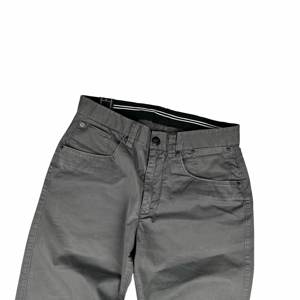 Stone Island 2009 Relaxed Fit Grey Cotton Trousers - 29"