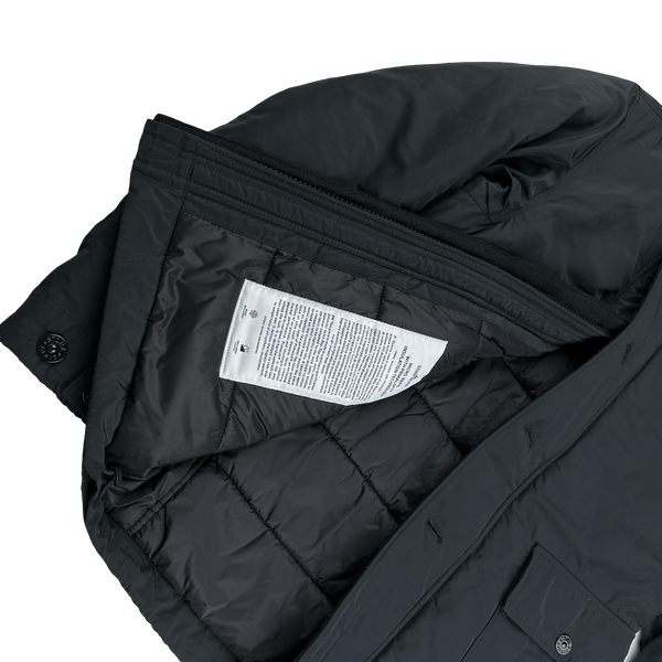 Stone Island 2019 Black Micro Reps Primaloft Jacket - Small
