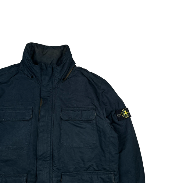 Stone Island 2011 Navy David OVD Field Jacket - 3XL