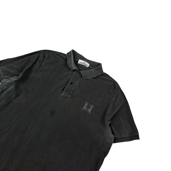 Stone Island 2016 Grey Slim Fit Polo Shirt - 3XL