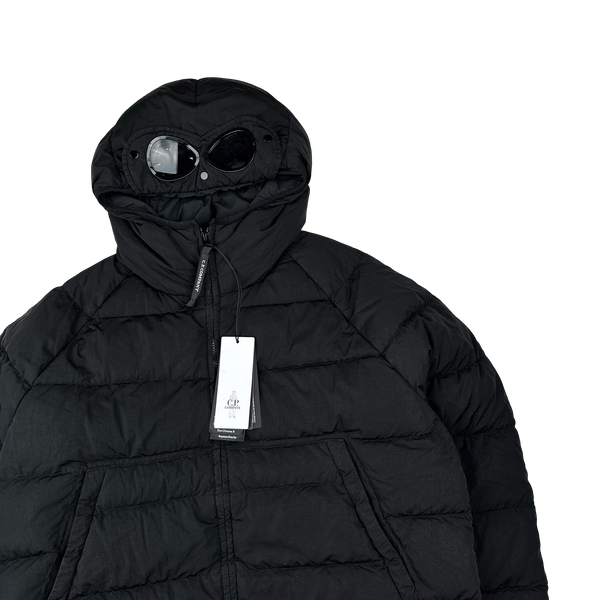 CP Company Black ECO CHROME-R Down Filled Puffer Jacket - Large