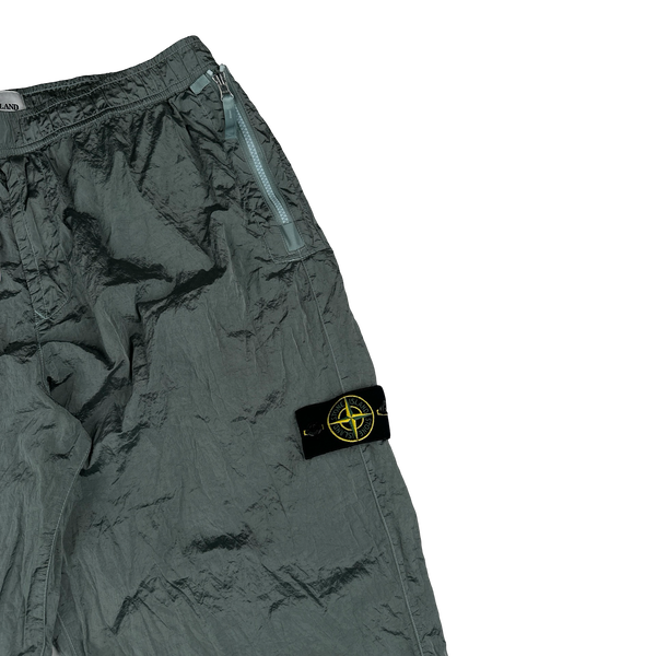 Stone Island 2023 Grey Nylon Metal Econyl Trousers - XL