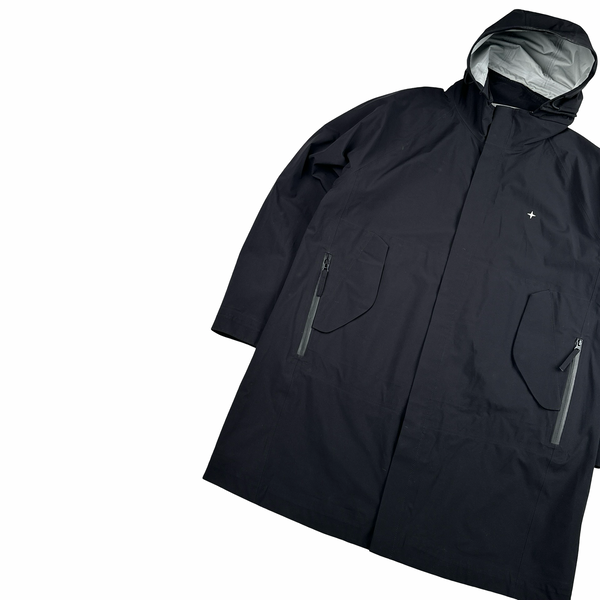 Stone Island 2023 3L Bio-Based Nylon SI Stellina Long Parka Jacket - XL