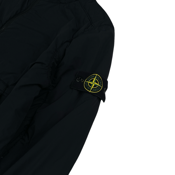 Stone Island 2019  Black Comfort Tech Composite Jacket - Small