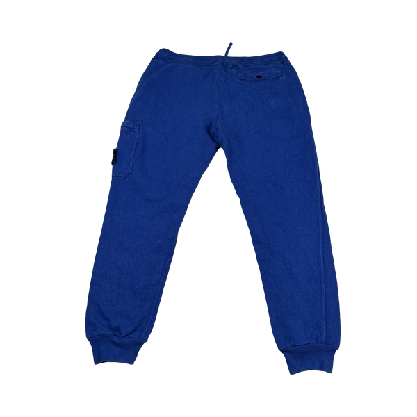Stone Island 2015 Blue Cotton Joggers - Medium
