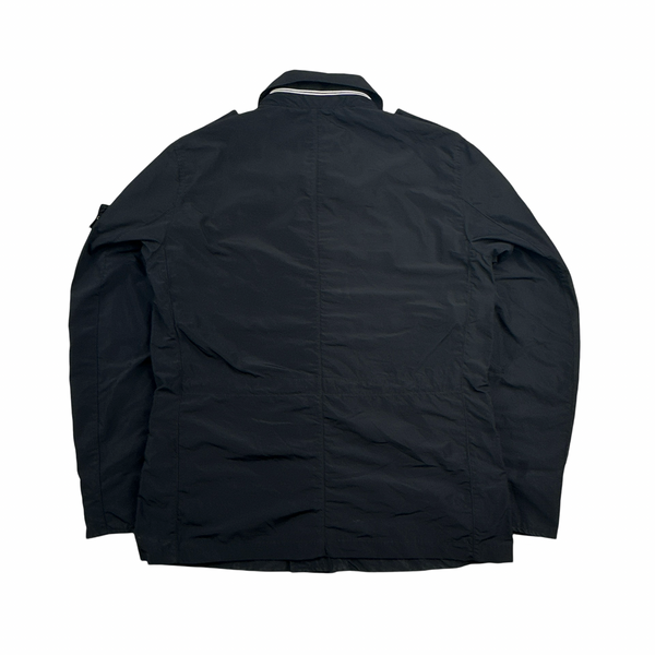 Stone Island 2011 Black Micro Reps Field Jacket - Large