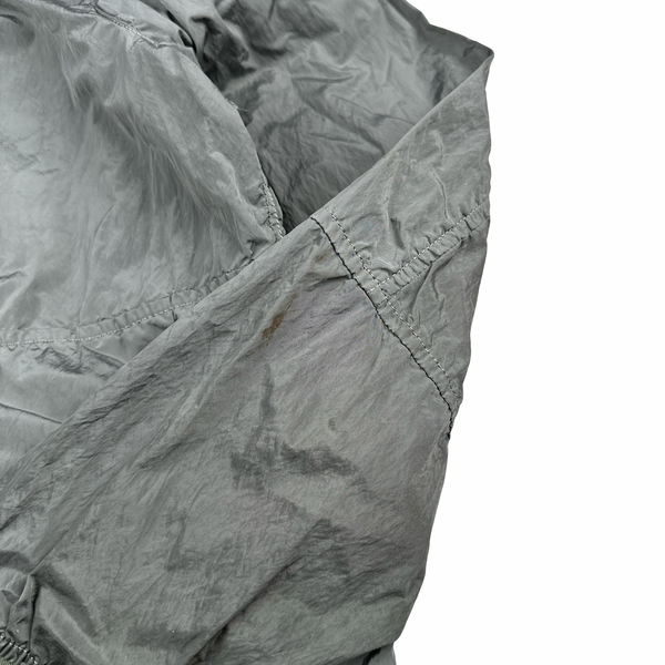 Stone Island 2017 Grey Zipped Nylon Metal Overshirt - Large