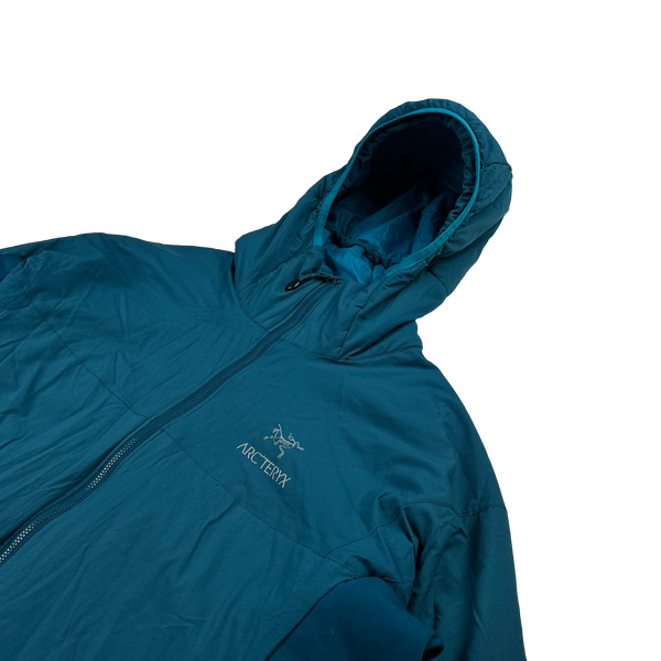 Arcteryx Blue Atom LT Hoodie Jacket - XL