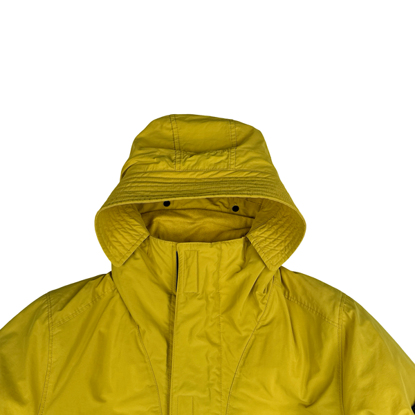 Stone Island 2018 Yellow Micro Reps Primaloft Lined Jacket - Small