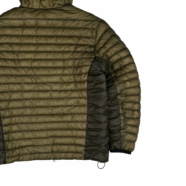 CP Company Khaki DD Shell Goggle Jacket - XXL