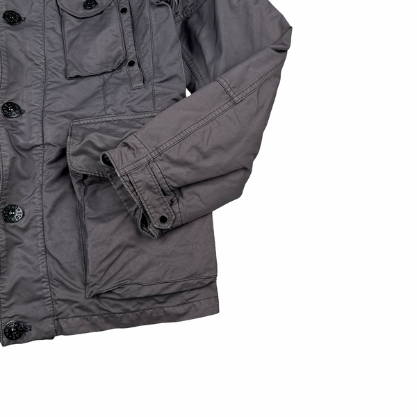 Stone Island 2010 Grey David TC Multi Pocket Field Jacket - Medium