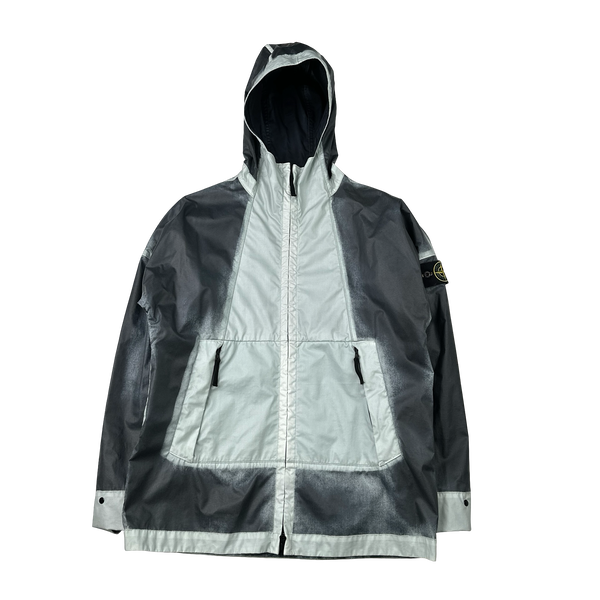 Stone Island 2023 Hand Sprayed Mussola Gommata TC Jacket - Medium